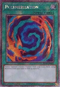 Polymerization (Platinum Secret Rare) - 25th Anniversary Rarity Collection II - YuGiOh card
