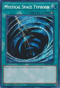 Mystical Space Typhoon (Secret Rare) - 25th Anniversary Rarity Collection II - YuGiOh card