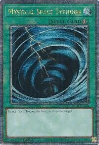Mystical Space Typhoon (Quarter Century Secret Rare) - 25th Anniversary Rarity Collection II - YuGiOh card