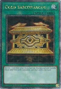 Gold Sarcophagus (Quarter Century Secret Rare) - 25th Anniversary Rarity Collection II - YuGiOh card