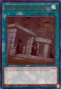 Preparation of Rites (UR) - 25th Anniversary Rarity Collection II - YuGiOh card