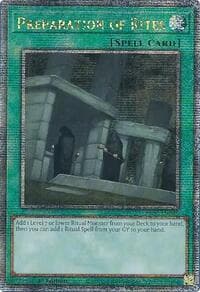 Preparation of Rites (Quarter Century Secret Rare) - 25th Anniversary Rarity Collection II - YuGiOh card