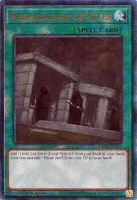 Preparation of Rites (PUR) - 25th Anniversary Rarity Collection II - YuGiOh card