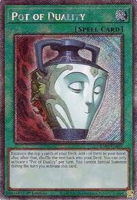 Pot of Duality (Platinum Secret Rare) - 25th Anniversary Rarity Collection II - YuGiOh card