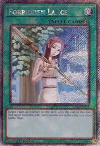 Forbidden Lance (Platinum Secret Rare) - 25th Anniversary Rarity Collection II - YuGiOh card