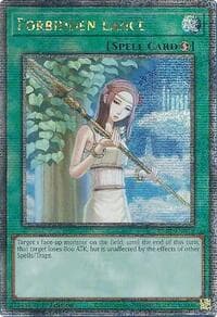 Forbidden Lance (Quarter Century Secret Rare) - 25th Anniversary Rarity Collection II - YuGiOh card