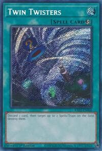 Twin Twisters (Secret Rare) - 25th Anniversary Rarity Collection II - YuGiOh card