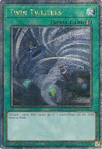 Twin Twisters (Quarter Century Secret Rare) - 25th Anniversary Rarity Collection II - YuGiOh card