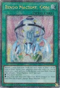 Bingo Machine, Go!!! (Quarter Century Secret Rare) - 25th Anniversary Rarity Collection II - YuGiOh card