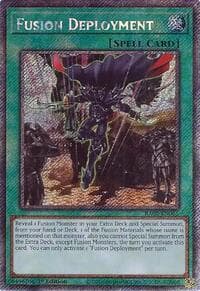 Fusion Deployment (Platinum Secret Rare) - 25th Anniversary Rarity Collection II - YuGiOh card