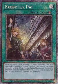 Exosister Pax (Platinum Secret Rare) - 25th Anniversary Rarity Collection II - YuGiOh card