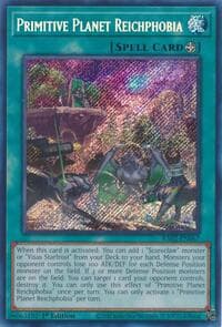 Primitive Planet Reichphobia (Secret Rare) - 25th Anniversary Rarity Collection II - YuGiOh card