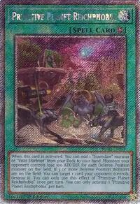 Primitive Planet Reichphobia (Platinum Secret Rare) - 25th Anniversary Rarity Collection II - YuGiOh card