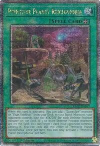 Primitive Planet Reichphobia (Quarter Century Secret Rare) - 25th Anniversary Rarity Collection II - YuGiOh card