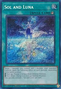 Sol and Luna (Secret Rare) - 25th Anniversary Rarity Collection II - YuGiOh card