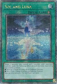 Sol and Luna (Quarter Century Secret Rare) - 25th Anniversary Rarity Collection II - YuGiOh card