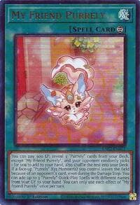 My Friend Purrely (UR) - 25th Anniversary Rarity Collection II - YuGiOh card