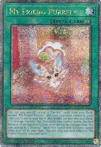 My Friend Purrely (Quarter Century Secret Rare) - 25th Anniversary Rarity Collection II - YuGiOh card