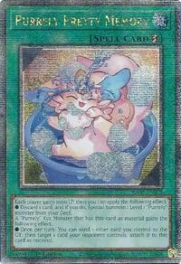 Purrely Pretty Memory (Quarter Century Secret Rare) - 25th Anniversary Rarity Collection II - YuGiOh card