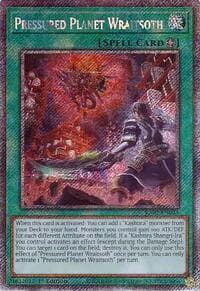 Pressured Planet Wraitsoth (Platinum Secret Rare) - 25th Anniversary Rarity Collection II - YuGiOh card