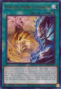 Peaceful Planet Calarium (UR) - 25th Anniversary Rarity Collection II - YuGiOh card