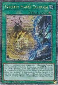 Peaceful Planet Calarium (Quarter Century Secret Rare) - 25th Anniversary Rarity Collection II - YuGiOh card