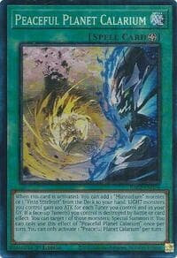 Peaceful Planet Calarium (PCR) - 25th Anniversary Rarity Collection II - YuGiOh card