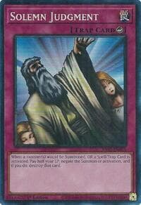 Solemn Judgment (PCR) - 25th Anniversary Rarity Collection II - YuGiOh card