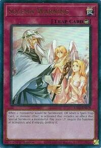 Solemn Warning (UR) - 25th Anniversary Rarity Collection II - YuGiOh card