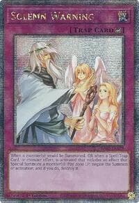 Solemn Warning (Quarter Century Secret Rare) - 25th Anniversary Rarity Collection II - YuGiOh card