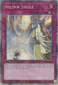 Solemn Strike (Quarter Century Secret Rare) - 25th Anniversary Rarity Collection II - YuGiOh card