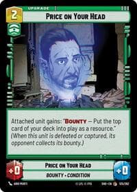 Price on Your Head - Shadows of the Galaxy - Star Wars: Unlimited card