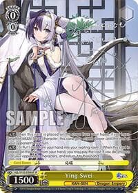 Ying Swei (SP) (Silver Signature) - Azur Lane - Weiss Schwarz card