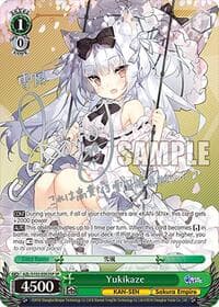 Yukikaze (SP) (Silver Signature) - Azur Lane - Weiss Schwarz card