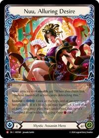 Nuu, Alluring Desire - Part the Mistveil - Flesh and Blood TCG card