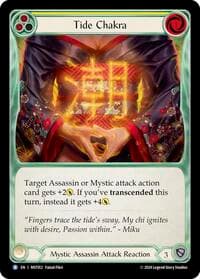 Tide Chakra (Yellow) - Part the Mistveil - Flesh and Blood TCG card