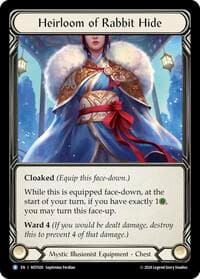 Heirloom of Rabbit Hide - Part the Mistveil - Flesh and Blood TCG card