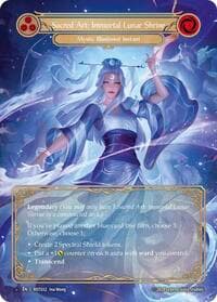 Sacred Art: Immortal Lunar Shrine // Inner Chi (Marvel) - Part the Mistveil - Flesh and Blood TCG card