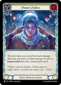 Moon Chakra (Yellow) - Part the Mistveil - Flesh and Blood TCG card