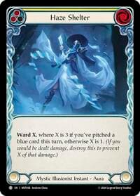 Haze Shelter (Yellow) - Part the Mistveil - Flesh and Blood TCG card