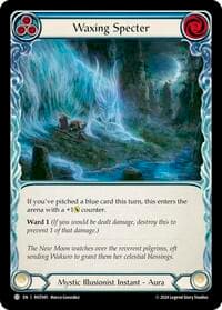 Waxing Specter (Blue) - Part the Mistveil - Flesh and Blood TCG card