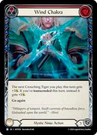 Wind Chakra (Red) - Part the Mistveil - Flesh and Blood TCG card