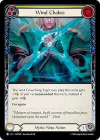 Wind Chakra (Yellow) - Part the Mistveil - Flesh and Blood TCG card