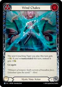 Wind Chakra (Blue) - Part the Mistveil - Flesh and Blood TCG card