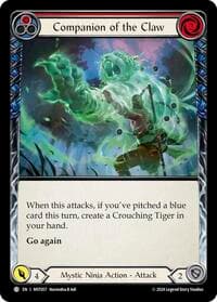 Companion of the Claw (Red) - Part the Mistveil - Flesh and Blood TCG card