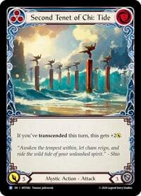 Second Tenet of Chi: Tide - Part the Mistveil - Flesh and Blood TCG card