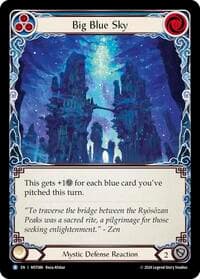 Big Blue Sky - Part the Mistveil - Flesh and Blood TCG card