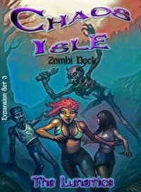 Chaos Isle: The Lunatics Expansion 3 - RealmsMasters Game Forge - Boardgames card