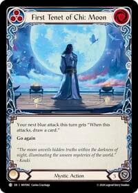 First Tenet of Chi: Moon - Part the Mistveil - Flesh and Blood TCG card
