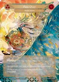 Pass Over // Inner Chi (Marvel) - Part the Mistveil - Flesh and Blood TCG card